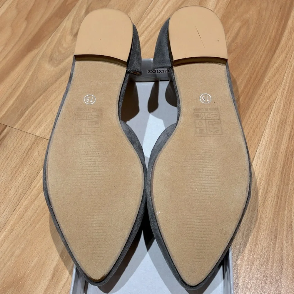 GC SHOES “SWEET” Gray flats - Picture 3 of 6